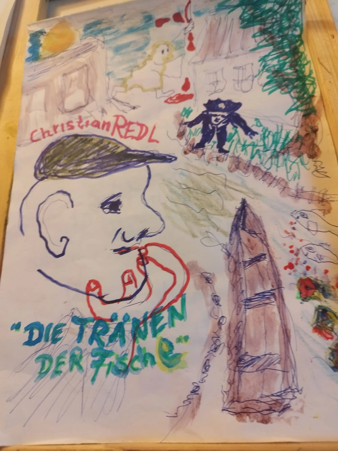 Johannes Dietrich und Petra Schubert — Künstler in Heideblick — Kaltnadel Radierung